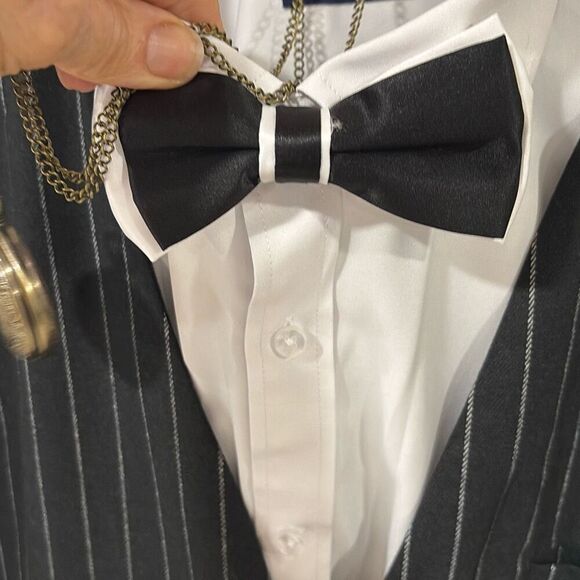 Mens Costume, Masquerade Costume, Mens, Size XL, Zoot Suit with Accessories, New - Picture 4 of 9